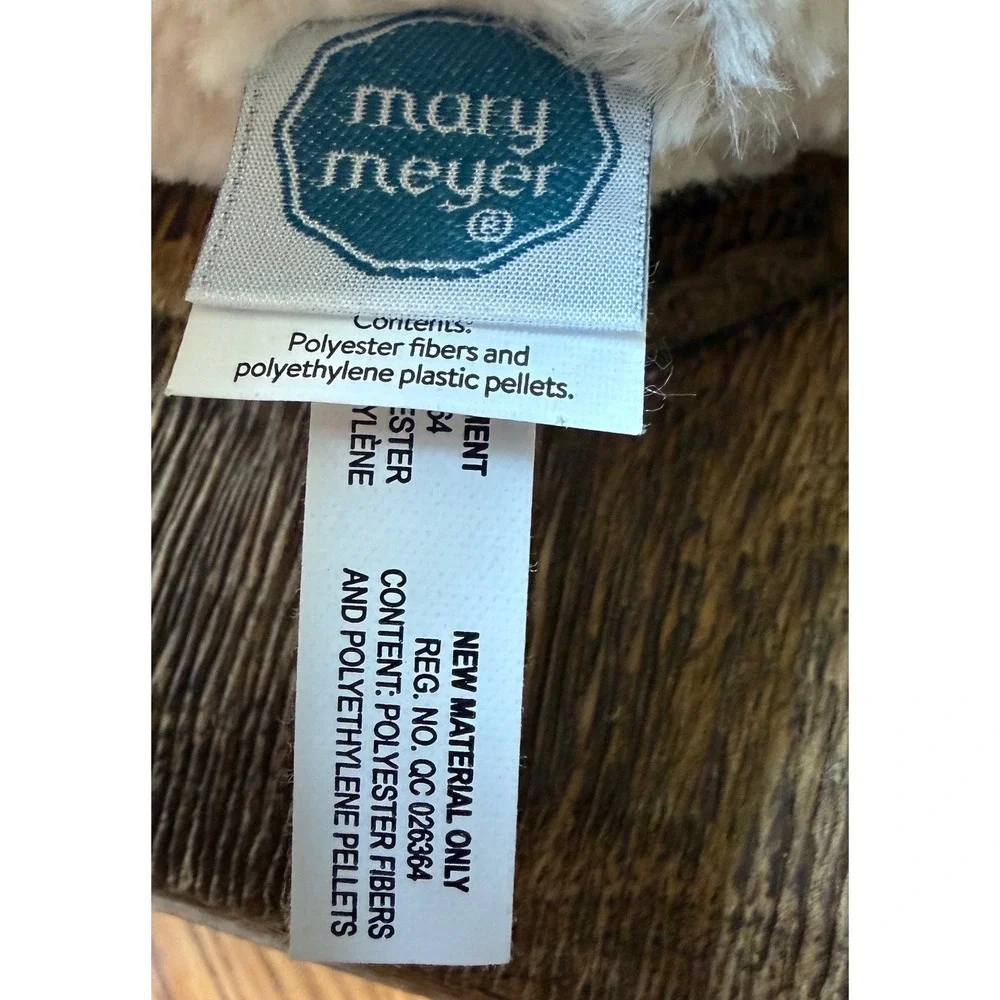 Mary Meyer Again Friends Lamb Sheep Plush Cream Curly Stuffed Animal 13